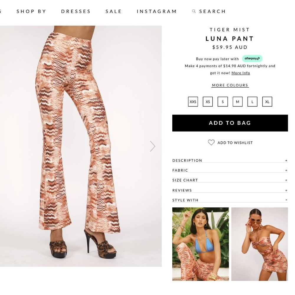 TigerMist Luna Pant